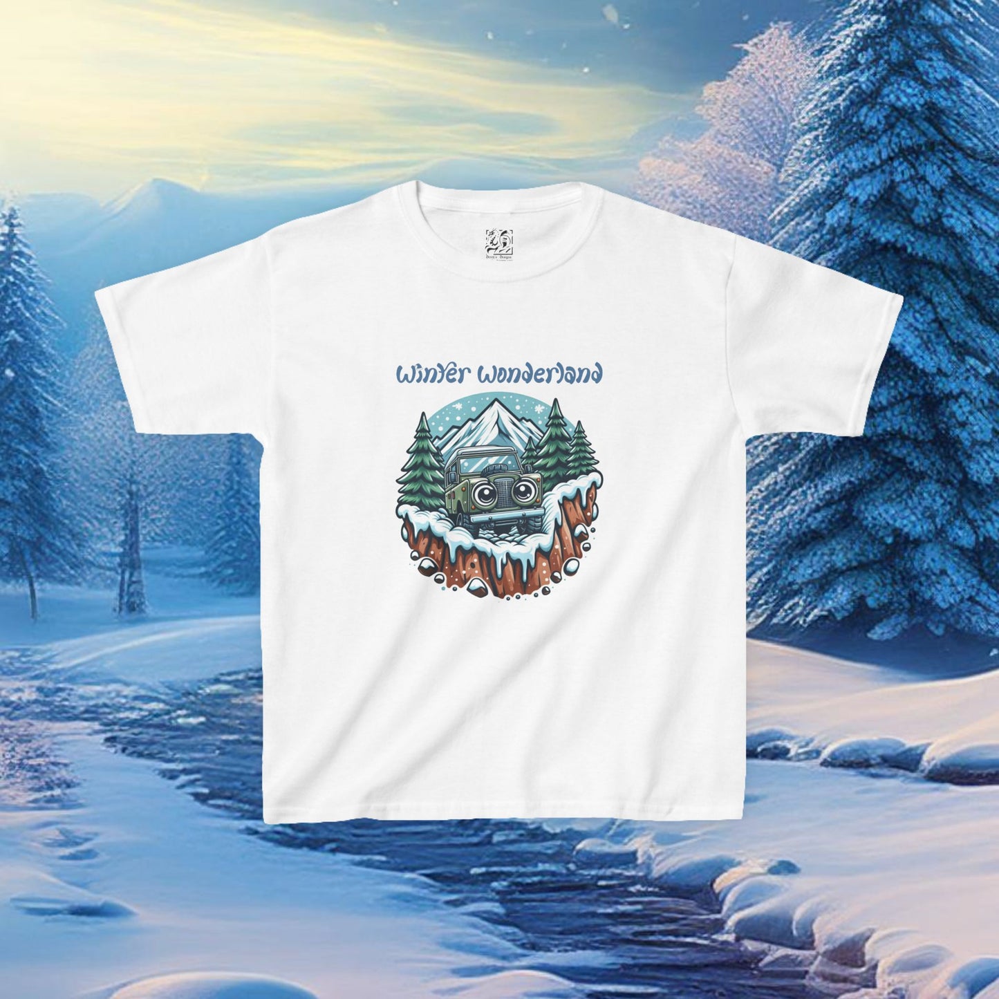 Winter Wonderland Off-road Kids Tee