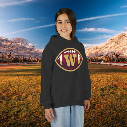 Washington Football Logo Youth Hoodie
