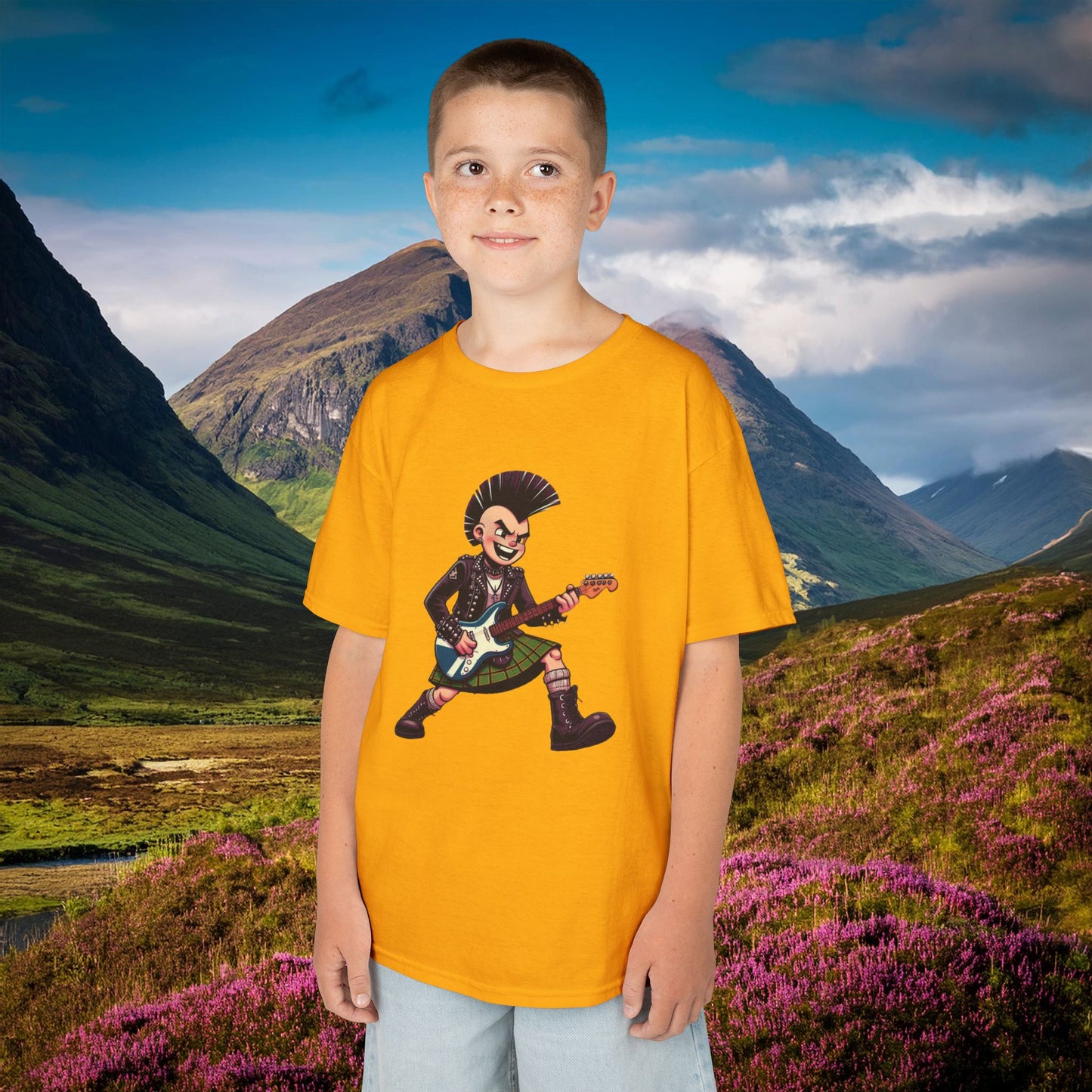 Scottish Rocker Kids Tee