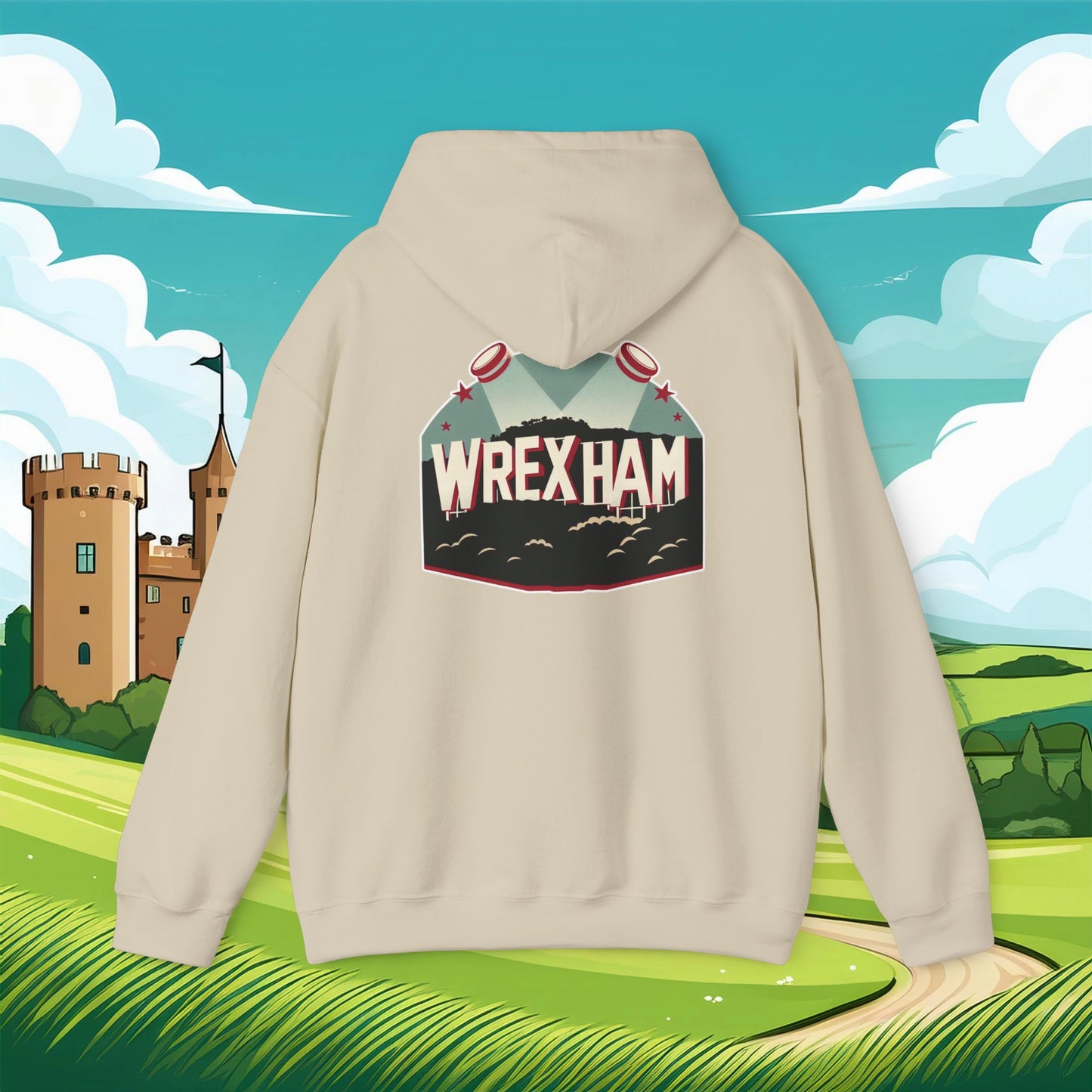 Wrexham Hollywood Sign Hoodie