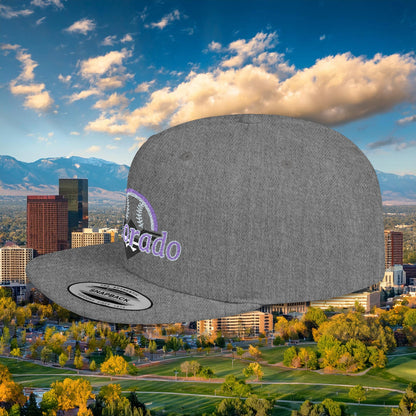 Colorado Mountain Baseball Flat Bill Snapback