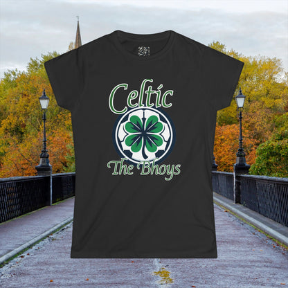 Celtic FC The Bhoys Logo Women's Softstyle Tee