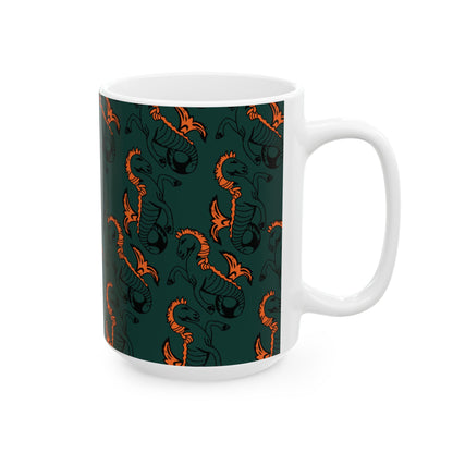 Newcastle Seahorse Ceramic Mugs (11oz/15oz)