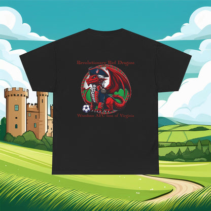 Revolutionary Red Dragons Front & Back Logo Tee