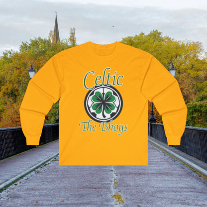 Celtic "The Bhoys" Logo Long Sleeve Tee