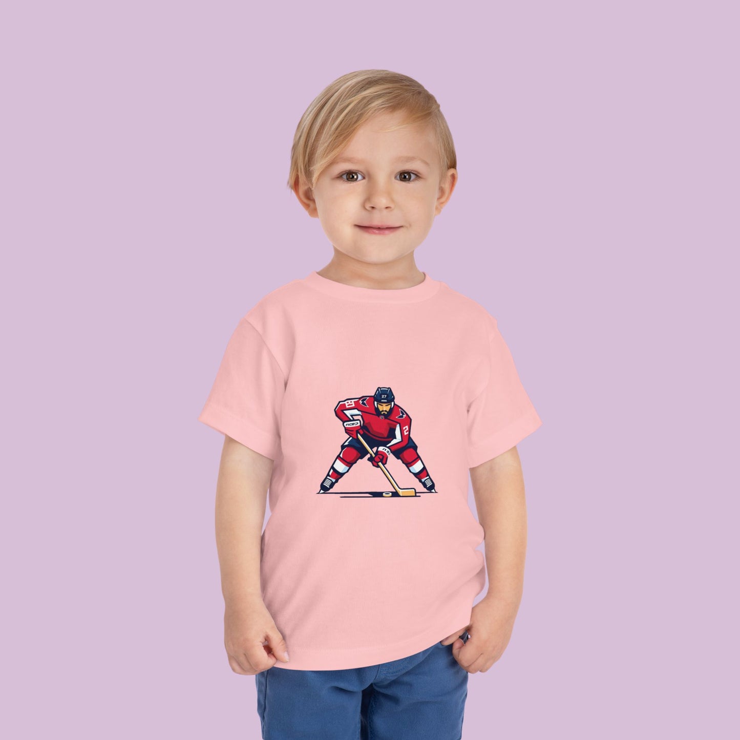 Washington Hockey Player Toddler Tee