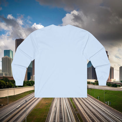 Houston Skull Long Sleeve Tee