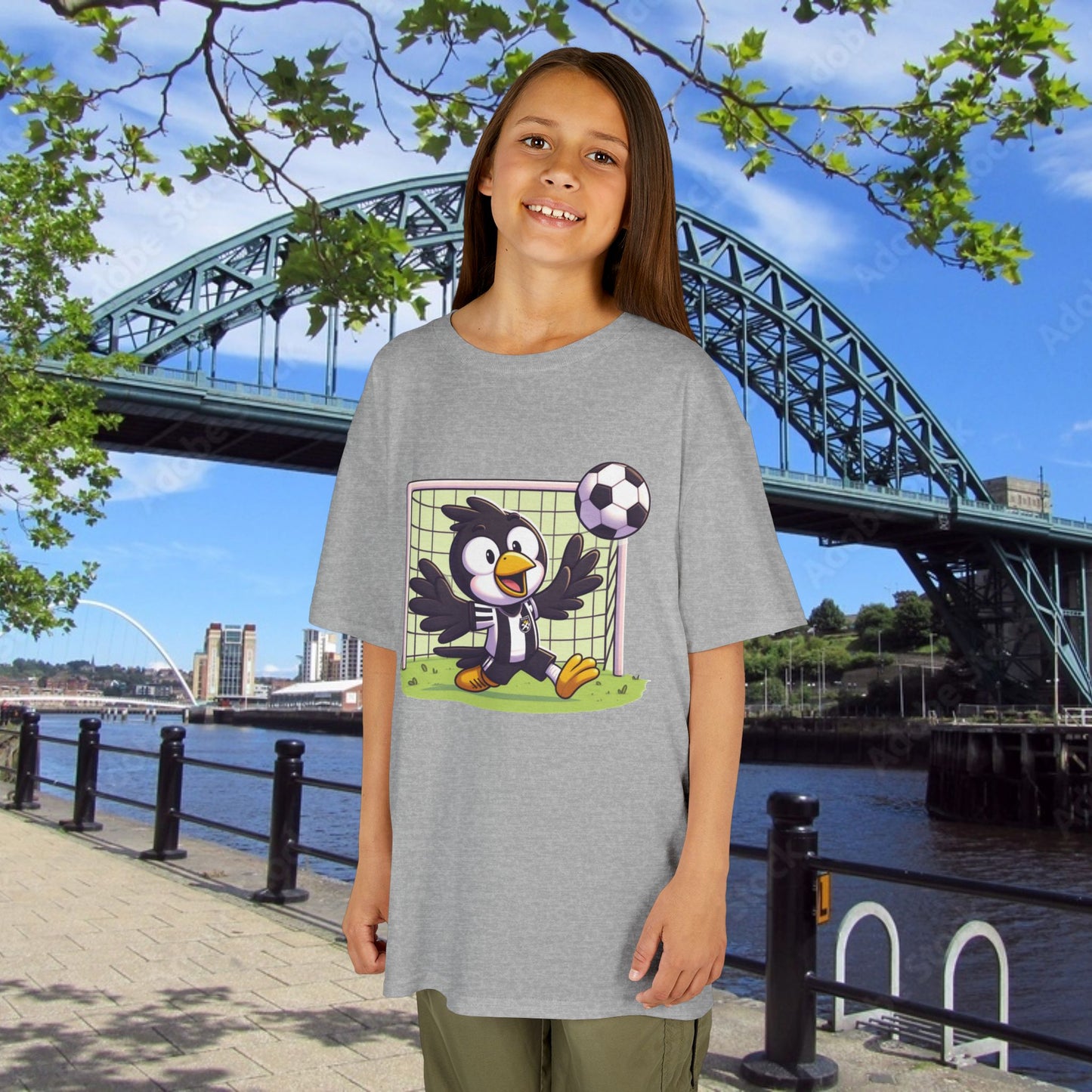 Newcastle United Mini Mag Keeper Kids Tee
