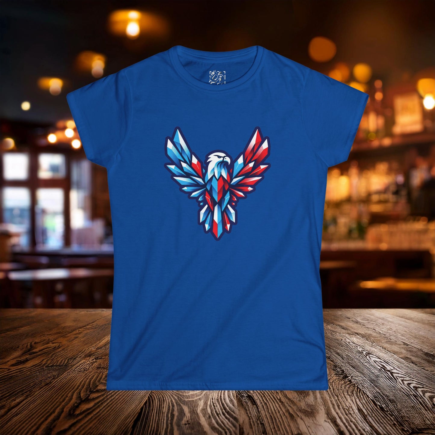 Crystal Eagle Women's Softstyle Tee