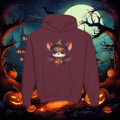 Cute Bat Youth Hoodie
