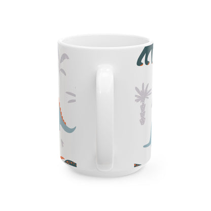 Cute Dinosaur Ceramic Mug (11oz/15oz)