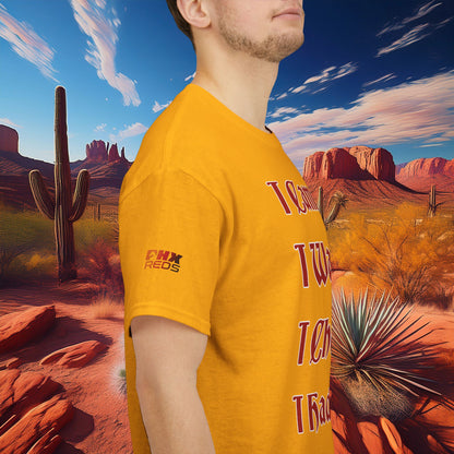 PHX Reds "Never Leave A Wrexham Match" Tee