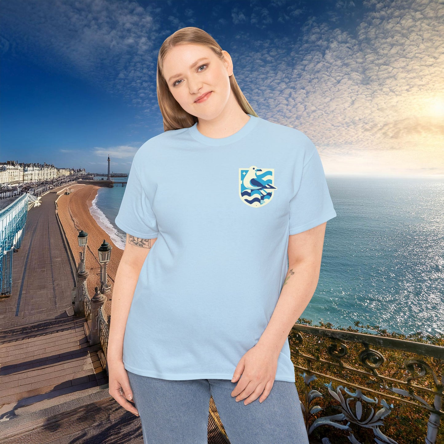 Brighton & Hove Albion Gull Crest Tee