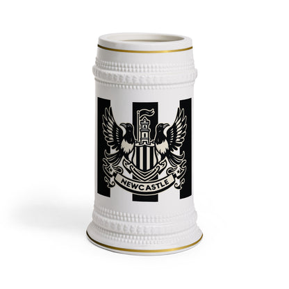 Newcastle United B&W Crest Stein Mug