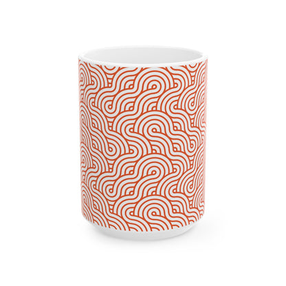 Retro Waves Ceramic Mug (11oz/15oz)