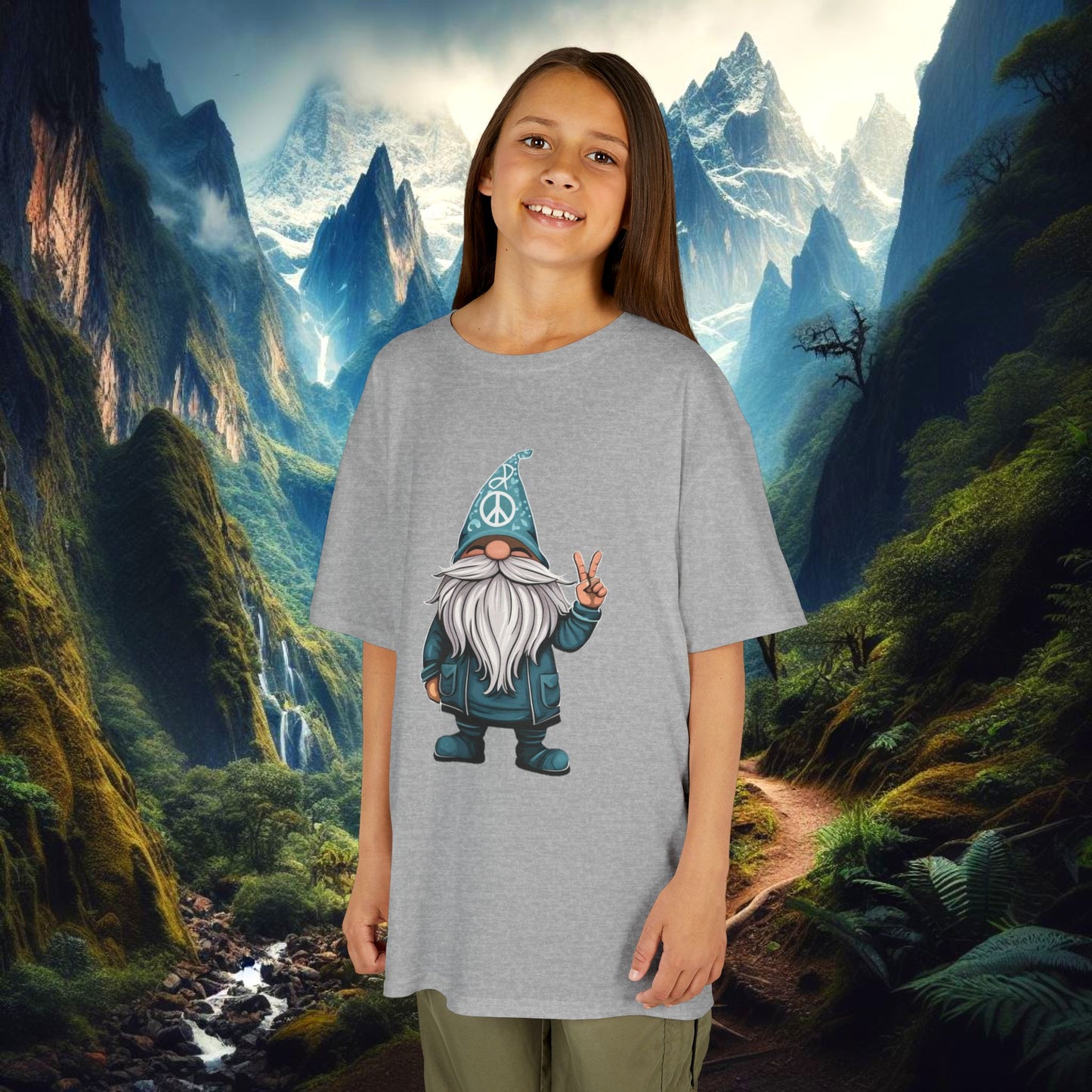 Peace Gnome Kids Tee