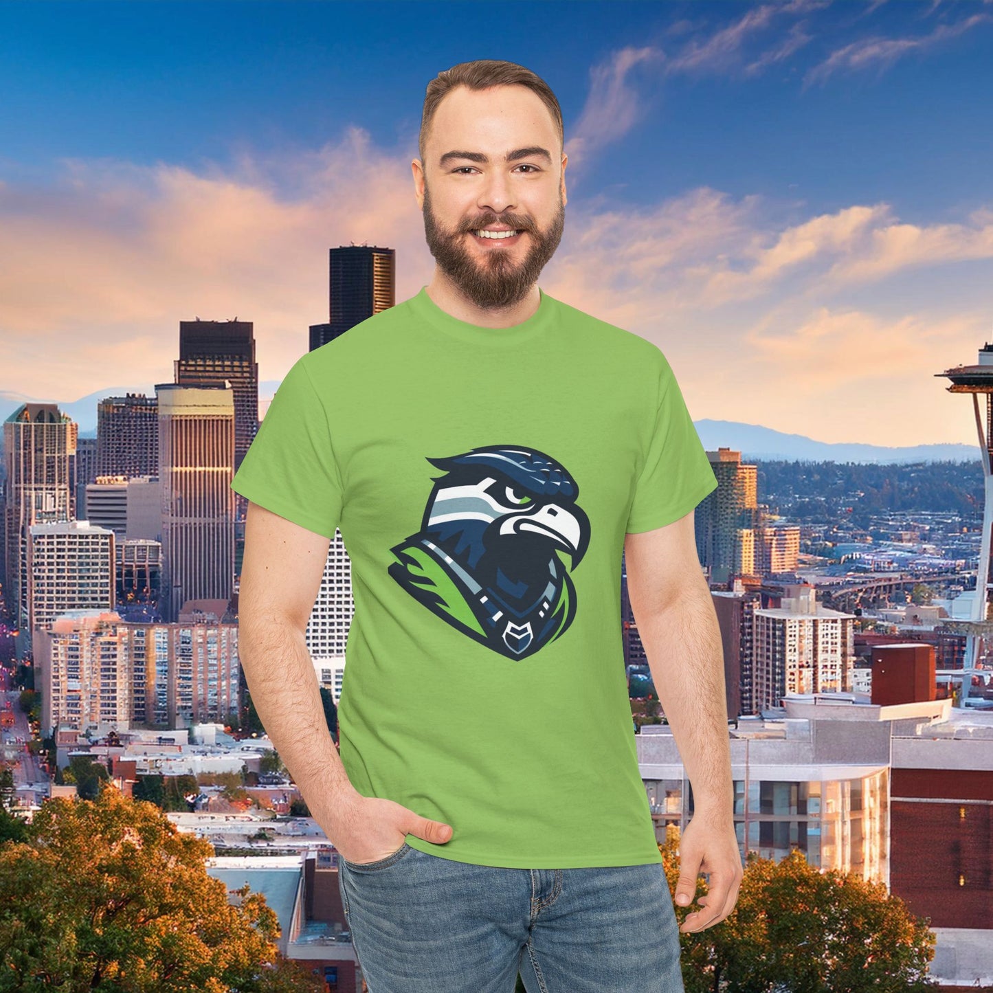 Seattle Football Crest Tee