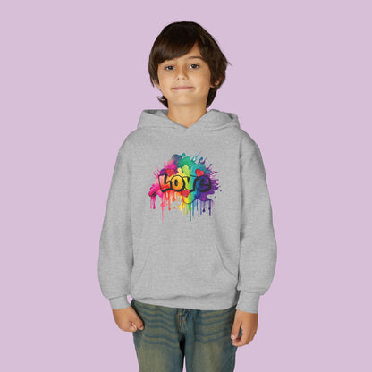 Love Color Bomb Youth Hoodie