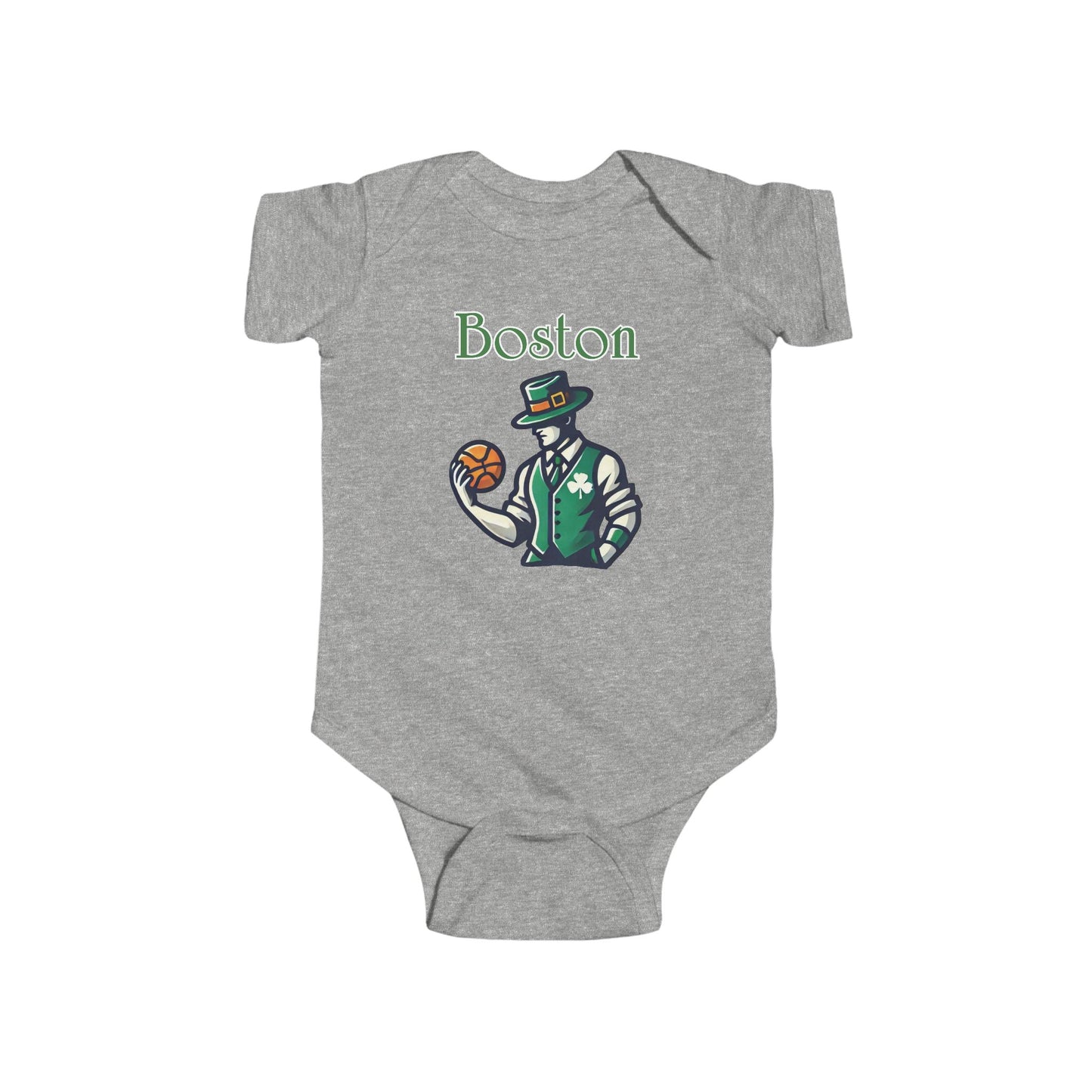 Boston Basketball Infant Bodysuit