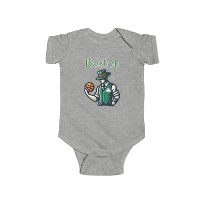 Boston Basketball Infant Bodysuit
