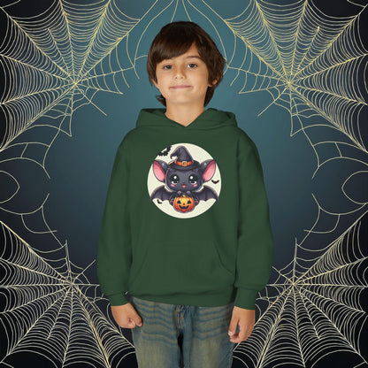 Trick or Treat Bat Youth Hoodie