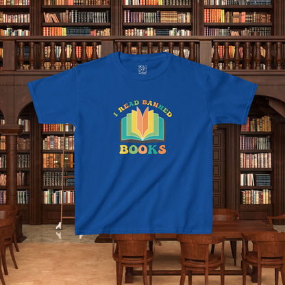 I Read Banned Books Kids Tee