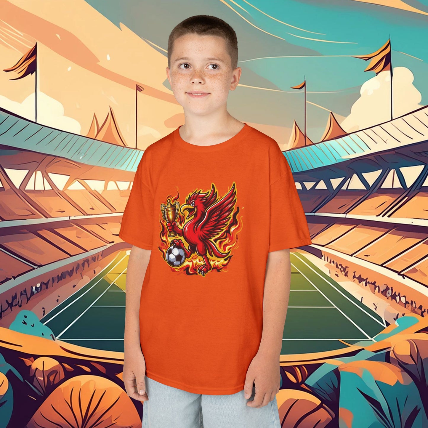 Liverpool Flames Kids Tee
