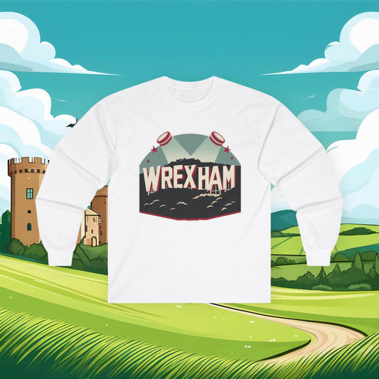 Wrexham Hollywood Sign Long Sleeve Tee