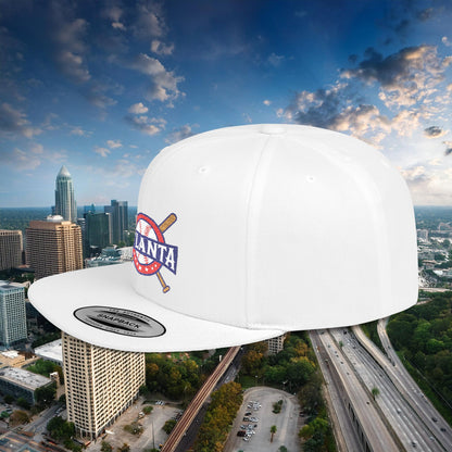 Atlanta Baseball Flat Bill Snapback