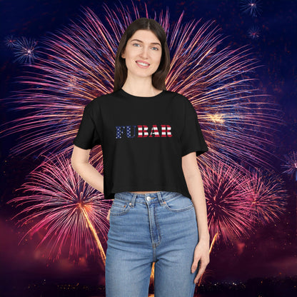USA FUBAR Women's Crop Tee