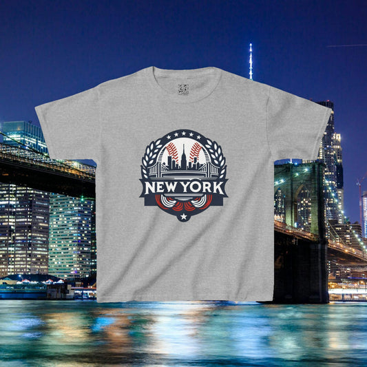 New York Bronx Baseball Kids Tee