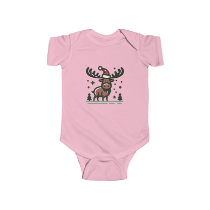 Christmas Moose Infant Bodysuit