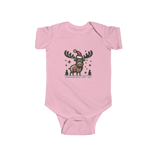 Christmas Moose Infant Bodysuit
