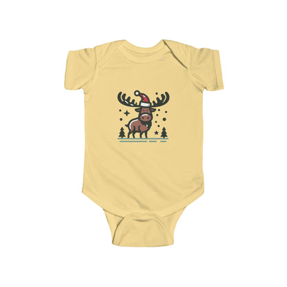 Christmas Moose Infant Bodysuit
