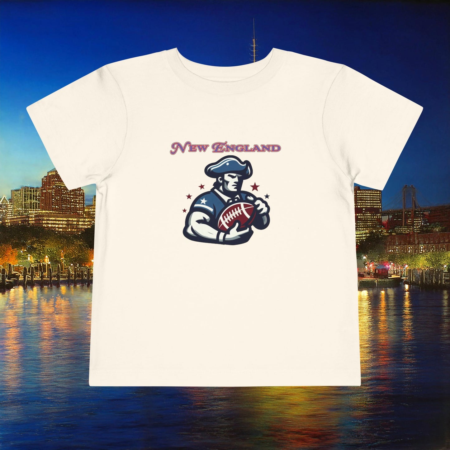 New England Football Toddler Tee