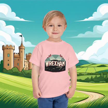 Wrexham Hollywood Sign Toddler Tee