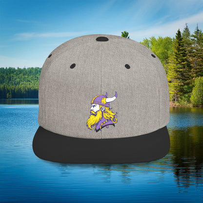 Minnesota Viking Flat Bill Snapback