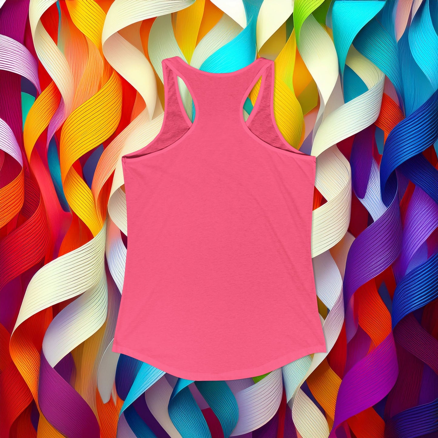 Rainbow Heart Women's Racerback Tank