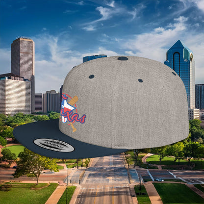 Texas Baseball Flat Bill Snapback