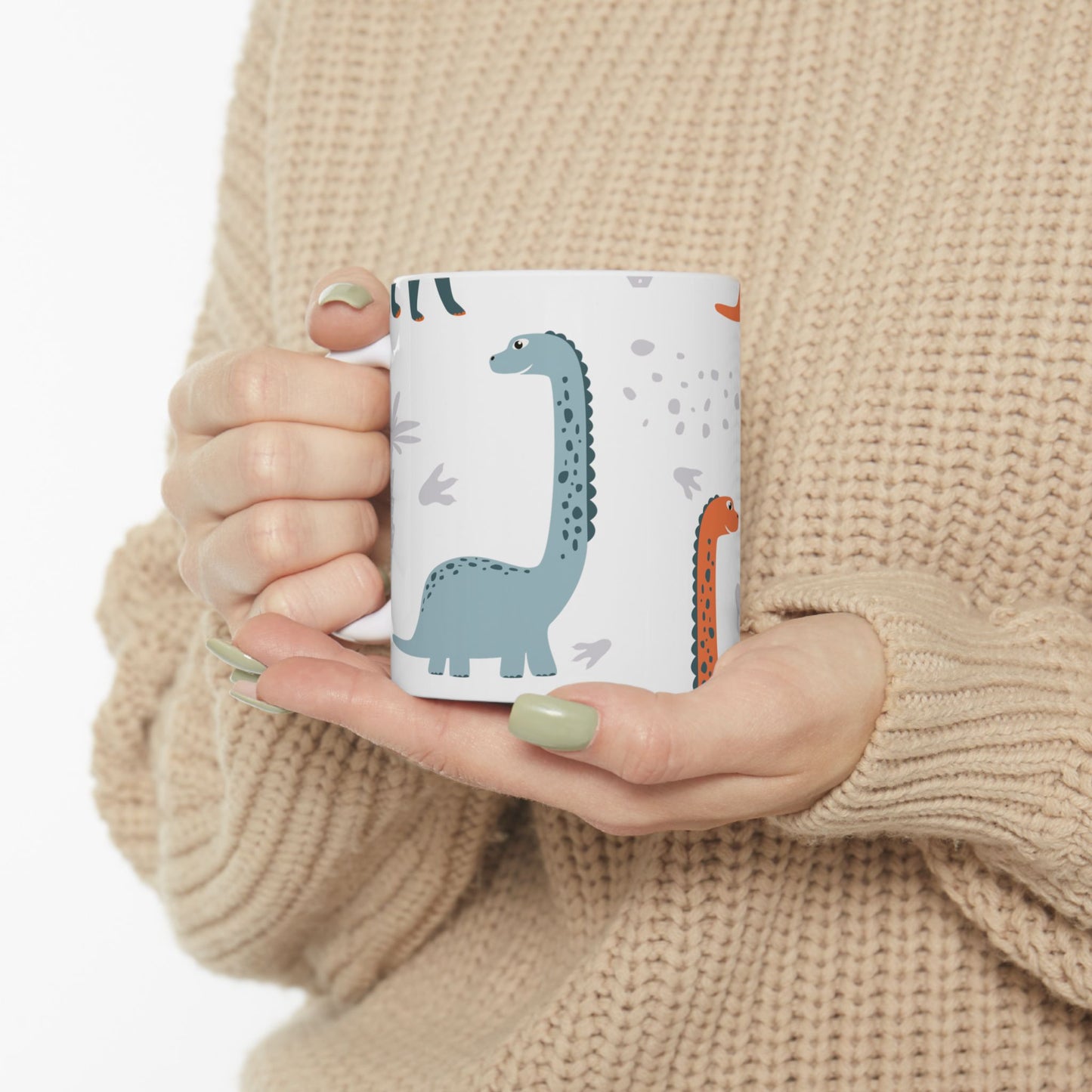 Cute Dinosaur Ceramic Mug (11oz/15oz)