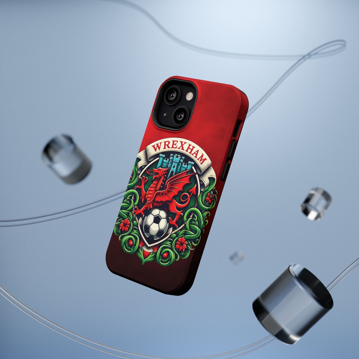 Wrexham Crest Impact-Resistant Cases