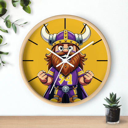 Minnesota Football Fan Wall Clock