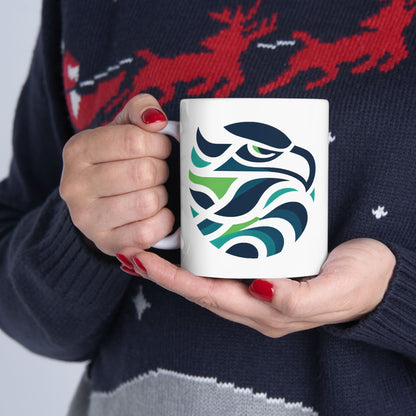 Seattle Football Logo Ceramic Mugs (11oz\15oz)