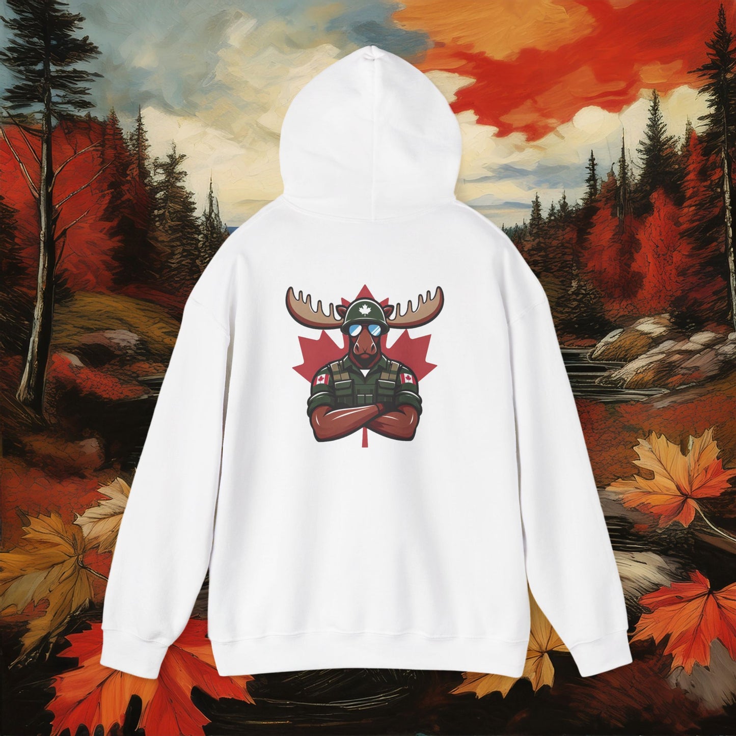 Canadian Moose "Antlers Up" Hoodie