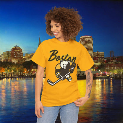 Boston Hockey Bear Tee