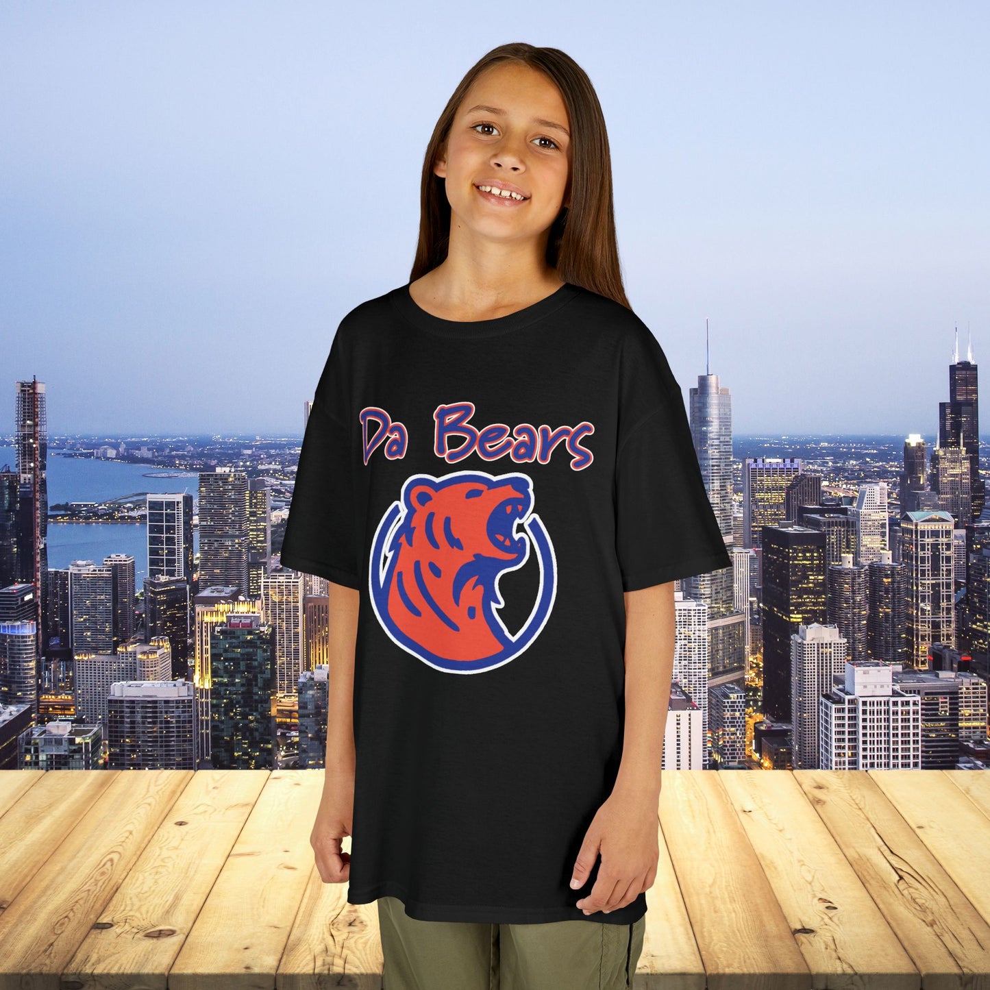 Da Bears Logo Kids Tee