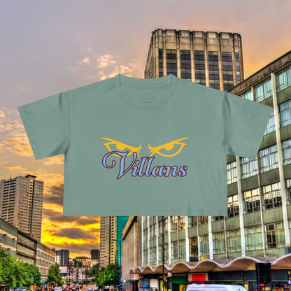 Villans Women's Crop Tee