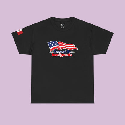 Powered By Immigrants Tee
