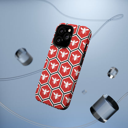 Honeycomb Bee Impact-Resistant Phone Case