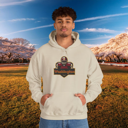 Washington Football Player Logo Hoodie